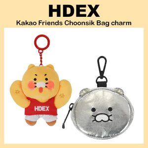 Túi Kakao Friends Choonsik quyến rũ (Túi đựng đĩa Muscle Cat / Barbell)