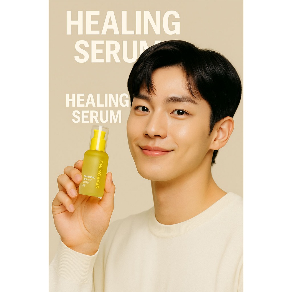 Calendula Serum | SEASON:ING Serum Hoa Cúc 50ml | Adenosine Dưỡng Ẩm Dịu Da K-Beauty