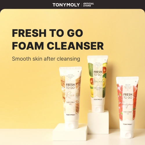 TONYMOLY Sữa rửa mặt Fresh To Go Foam 170ml Làm sạch hằng ngày
