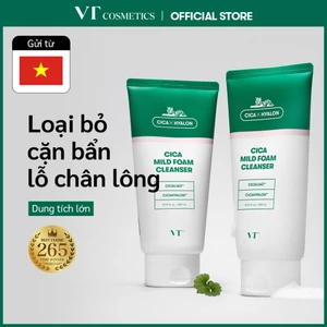 Sữa Rửa Mặt Dịu Nhẹ AHA Cica Foaming Cleanser 300ml – Cửa Hàng Chính Hãng
