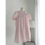 SEVEN DRESS - Đầm Babydoll Hồng Pastel Cổ Sen Nhún Ngực Form Rộng Nữ Tính Freesize 💕