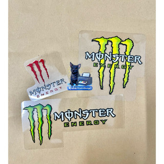 Tem Decal UV DTF MONSTER Energy Dán Xe Ô tô, Dán Xe Máy | Dán xe điện | Dán Laptop | Dán Bình Nước chống nước, bền màu