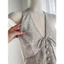 ✨ DESTINY DRESS – Đầm Cổ Yếm Cổ V Dáng Xòe Thanh Lịch Chất Bố Tweed Cao Cấp