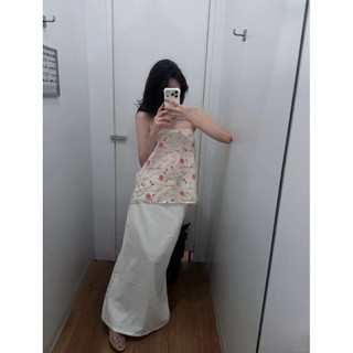 𝙎𝙄𝙉𝙀 𝙎𝙆𝙄𝙍𝙏 - Chân Váy Linen A