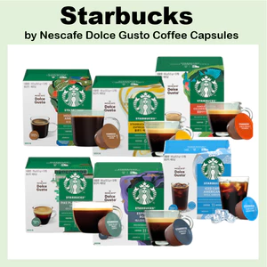 của Nescafe Dolce Gusto Coffee Capsules – House Blend / Iced Americano / Pike Place / Espresso Roast / House Blend Decaf DolceGusto