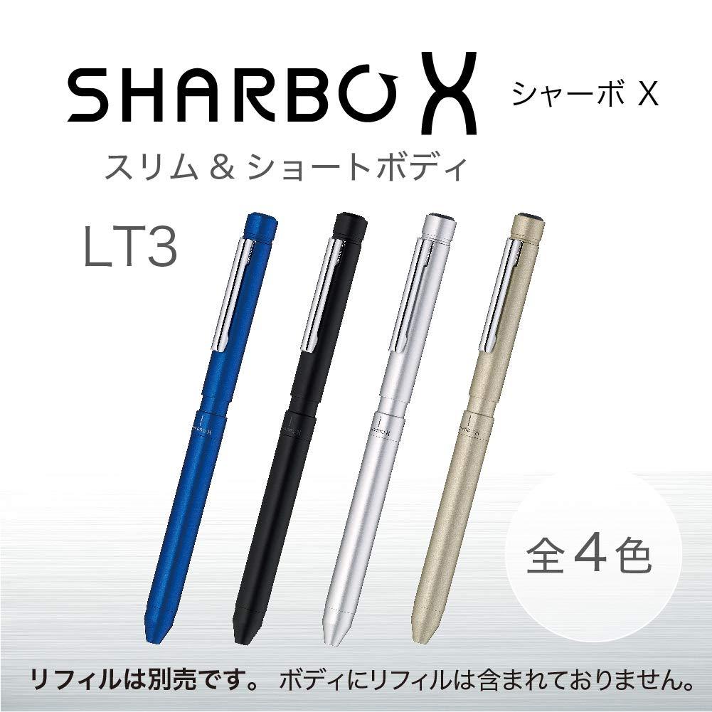 Zebra Sharbo X LT3 But Da Chuc Nang/2 Bi+But Chi Co Khi/4 Mau/Than Kim Loai Mong/Nhat Ban