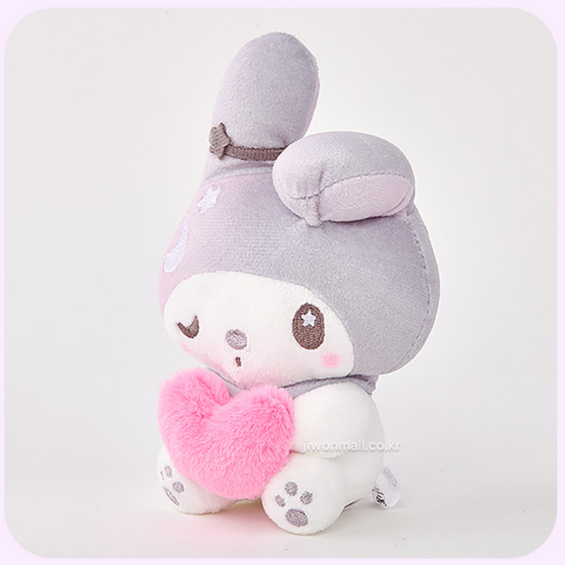 [SANRIO] Túi búp bê kỷ niệm 50 năm quyến rũ 13cm (Hồng / Dâu / Trắng / Tốt nghiệp / Vàng / Xám)