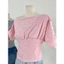 🌷 BUTTON TOP – ÁO TRỄ VAI ĐÍNH CÚC HACK DÁNG CỰC XINH 🌷