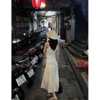 𝙎𝙐𝙍𝙄 𝙎𝙆𝙄𝙍𝙏 - Chân Váy Hoa Thêu