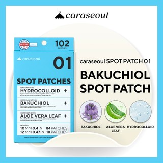 Miếng dán mụn caraseoul Spot Patches 102 miếng