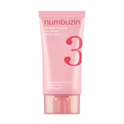 Numbuzin Numpuzin No.3 No Filter Tone-Up Sun Serum 50ml (2 Loại)
