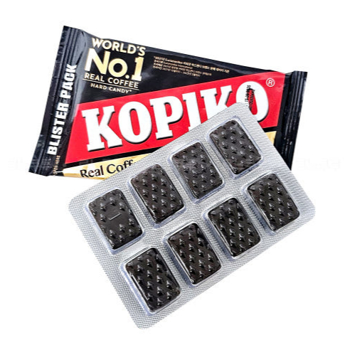 [KOPIKO] Gói kẹo cà phê 1 vỉ (8 cái) Kẹo cà phê Kdrama chính hãng / SugarFree