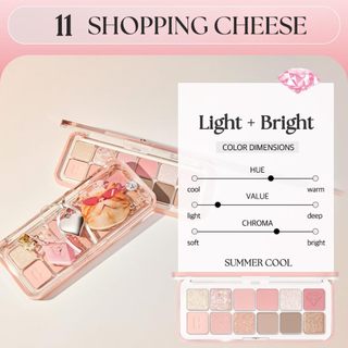 CLIO Bảng phấn mắt CLIO Pro Air 12 màu Matte & Shimmer Soft Daily Eye Shadow Palette