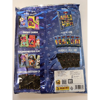 [Xác thực] Bộ gói khởi động trò chơi thẻ giao dịch chính thức Panini Brawl Stars [Chất kết dính + Danh sách kiểm tra + 6 gói tăng cường + Thẻ phiên bản giới hạn]