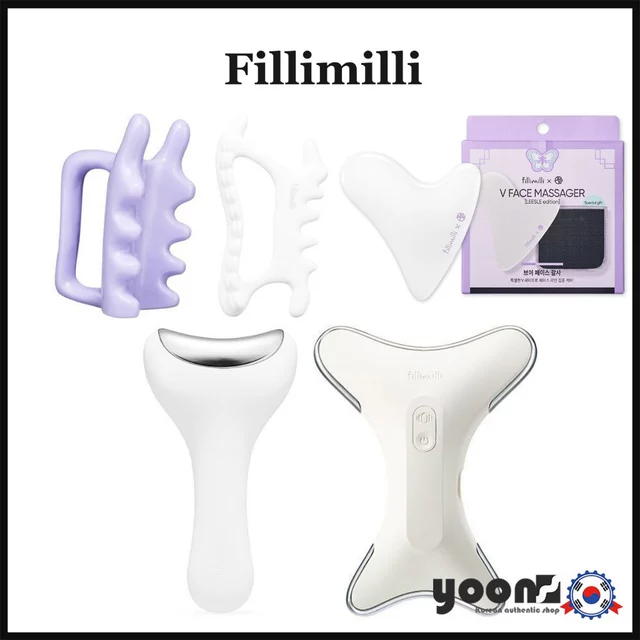 [FIillimill] Làm nóng Gua Sha / Máy mát xa làm mát lạnh / Thân gốm Gua Sha / Mặt & Cơ thể Gua Sha / Mặt chữ V Gua Sha _ Từ Hàn Quốc