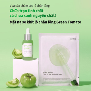 [SUNGBOON EDITOR] Mặt nạ cà chua xanh se khít lỗ chân lông Green Tomato Pore Lifting Mask 10 miếng