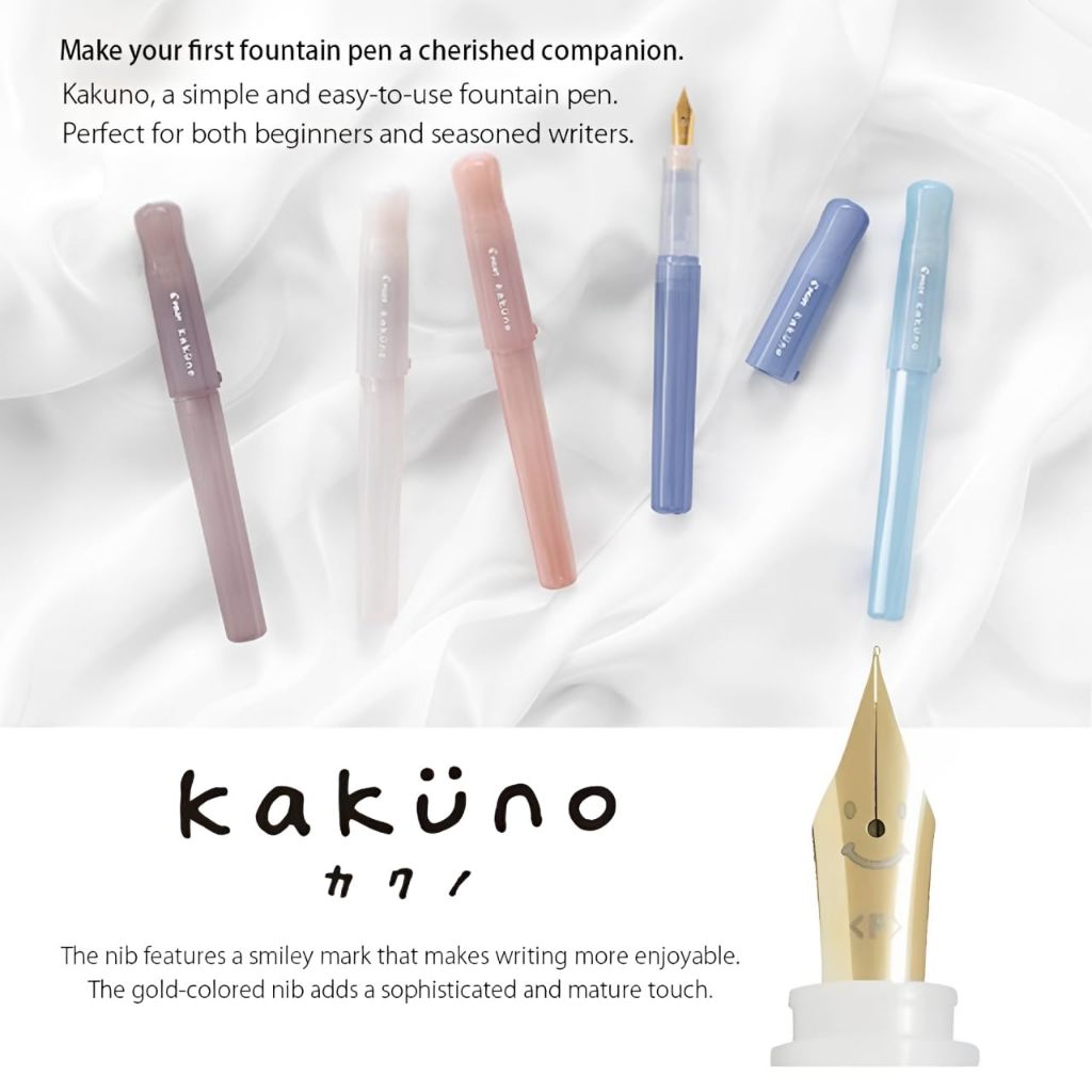 PILOT Kakuno Madoromi/But Muc/Tay Cam Tam Giac/5 Mau Pastel/Danh Cho Nguoi Moi/Nhat Ban
