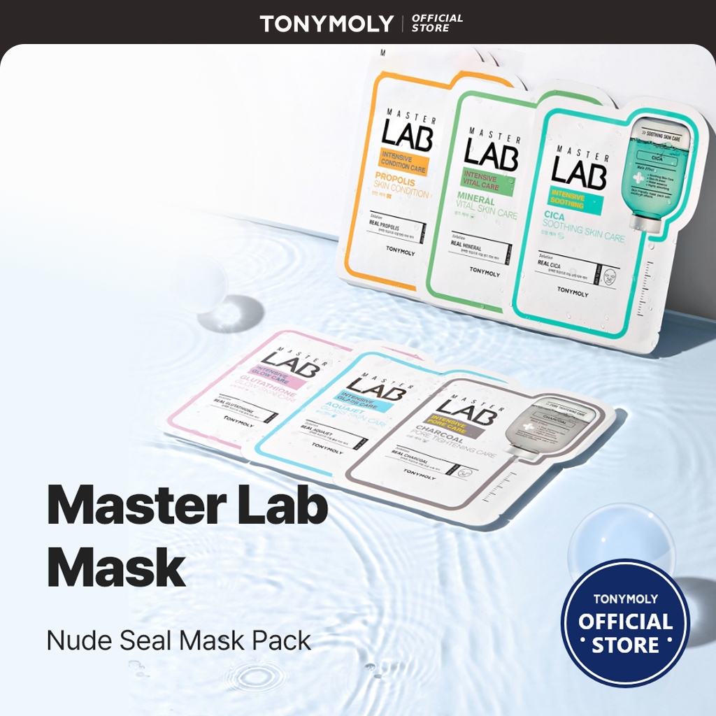 TONYMOLY Mặt Nạ Giấy Master Lab Chăm Sóc Da Chuyên Sâu Hằng Ngày 8 Loại 19g
