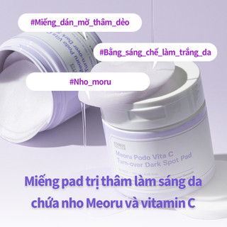 [SUNGBOON EDITOR] Meoru Podo Vita C Dark Spot Pad 60 miếng