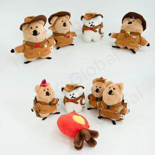 [Dinotaeng] Móc khóa lông Quokscout Flatfur -Dòng Scout Series- BOBO Quokka