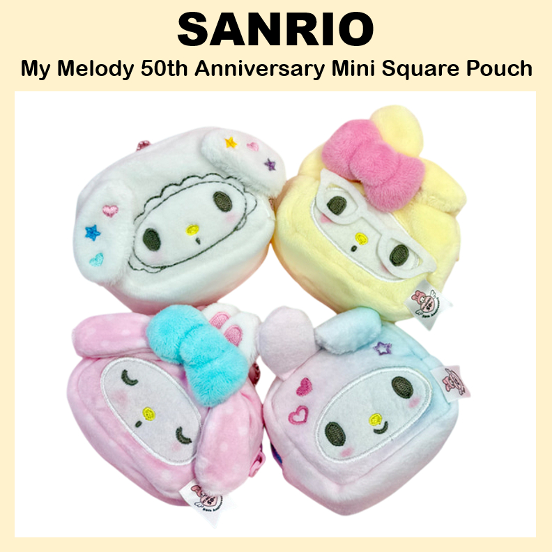 [SANRIO] Túi đựng hình vuông Mini kỷ niệm 50 năm My Melody Charm
