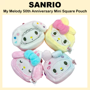 Túi đựng hình vuông Mini kỷ niệm 50 năm My Melody Charm