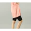 PETITMARIE Liền Mạch Rayon Bà Bầu Capri Quần Legging 2 Màu Mềm Mại Co Giãn Quần Short Mang Thai