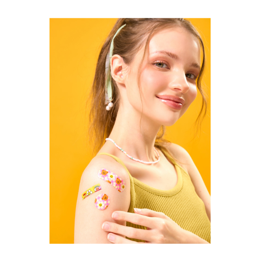 [WIGGLE WIGGLE] Dây đeo nhân vật (Băng dính) Thỏ hình gấu Wiggle