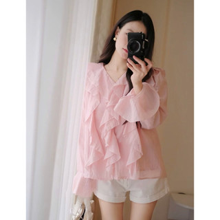 𝘿𝙄𝙄 𝙏𝙊𝙋 - Áo Linen Tơ Mềm Tay Dài