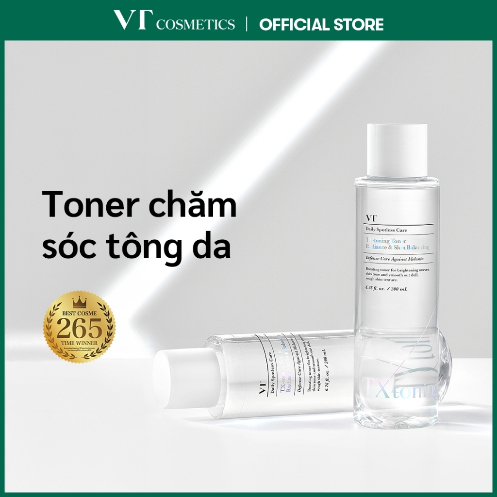 [Vt] Mực TX-Toning 200ml Axit Tranexamic, chăm sóc Melanin & Tăng sắc tố, da rạng rỡ [Flagship chính thức]