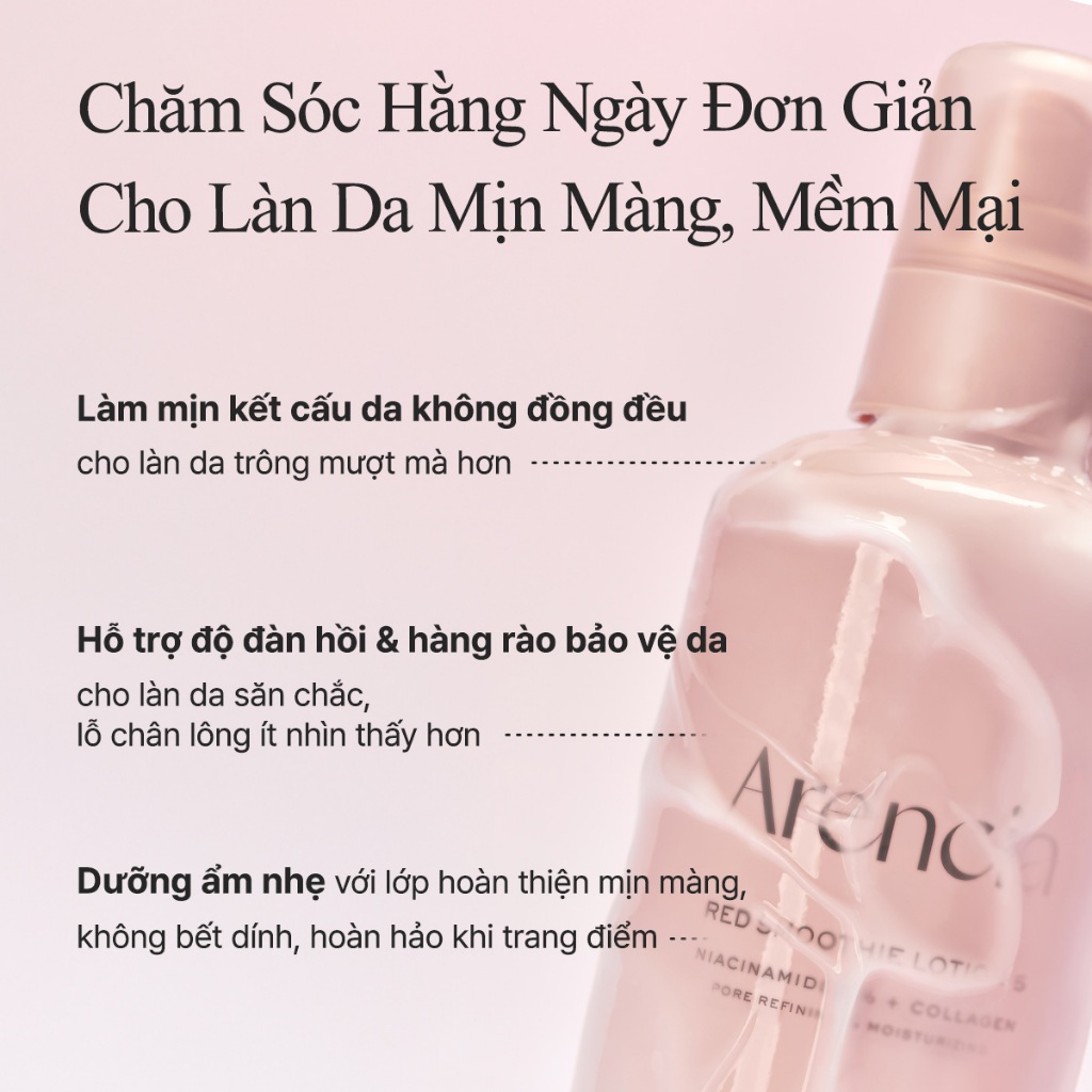 [Arencia] Sữa Dưỡng Mượt Đỏ 5 200ml
