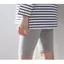PETITMARIE Liền Mạch Rayon Bà Bầu Capri Quần Legging 2 Màu Mềm Mại Co Giãn Quần Short Mang Thai