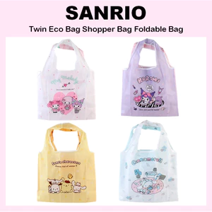 Túi sinh thái đôi Túi mua sắm Túi có thể gập lại (My Melody / Kuromi / Cinnamoroll / Pochacco)