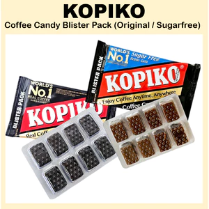 Gói kẹo cà phê 1 vỉ (8 cái) Kẹo cà phê Kdrama chính hãng / SugarFree