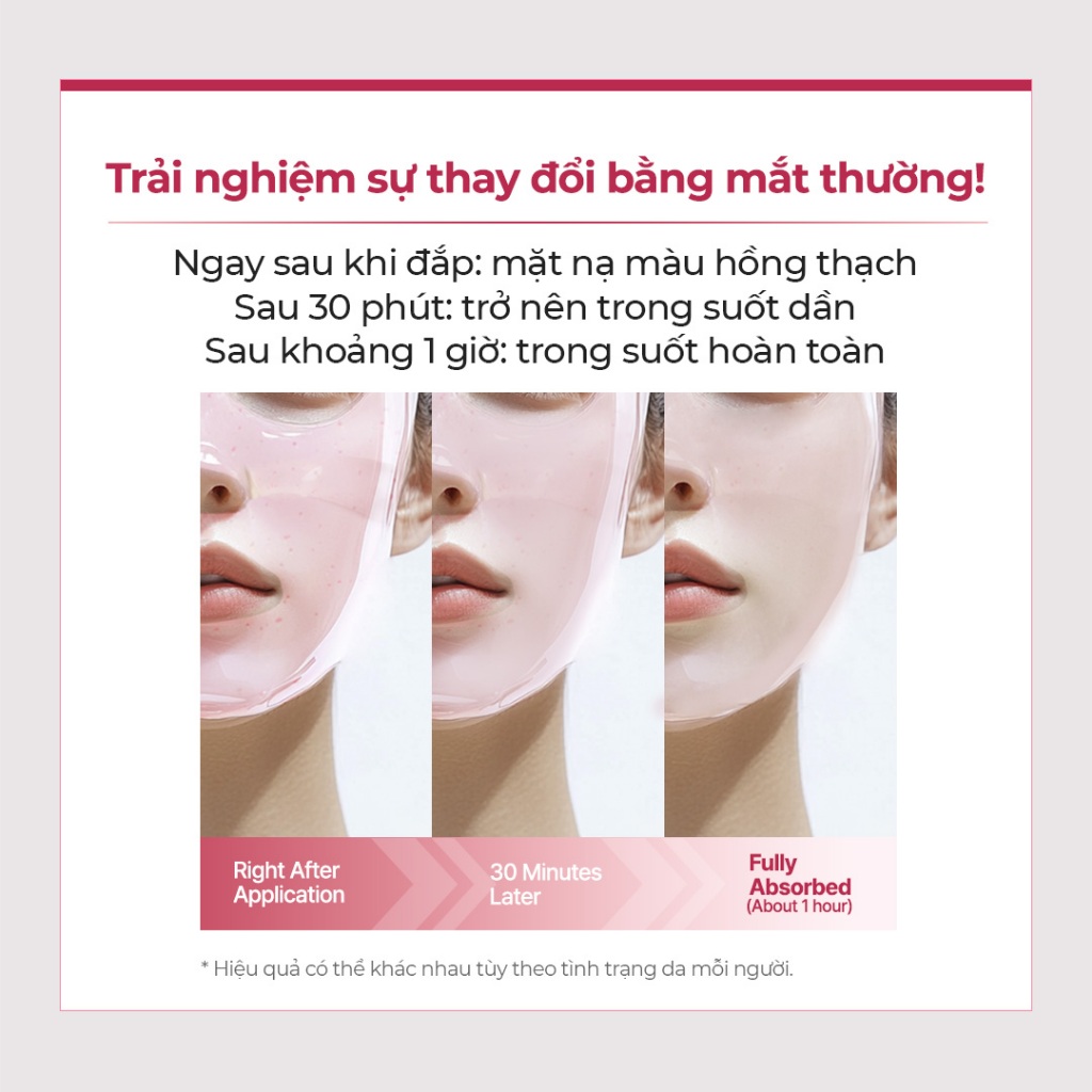 ISNTREE Mặt Nạ Thạch Peptide Mận (Hộp 4 miếng)