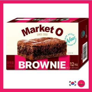 [Market O] Real Brownie 120g (20g x 6ea) Đồ ăn nhẹ / Bánh quy Hàn Quốc / Đồ ăn nhẹ phổ biến cho trẻ em Hàn Quốc