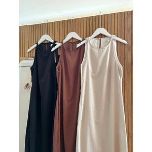 🌿 BELLY DRESS - ĐẦM LINEN DÀI NỮ THANH LỊCH PHONG CÁCH HÀN QUỐC 🌿