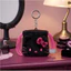 Túi dây rút mini in hình Hello Kitty Leopard (Nâu / Đen / Vàng)