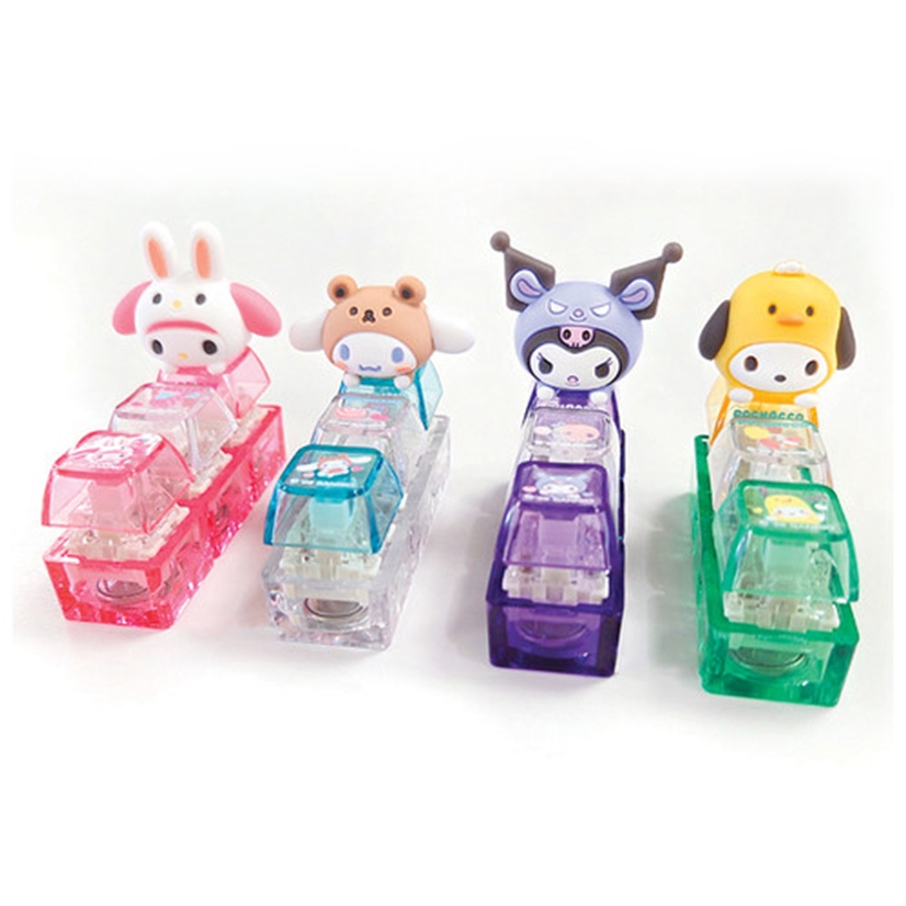 [SANRIO] Túi đựng chìa khóa hình tùy chỉnh LED quyến rũ (Mymelody / Kuromi / Cinnamoroll / Pochacco)