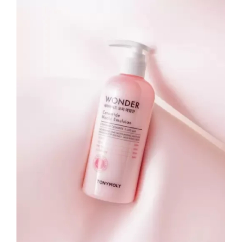 TONYMOLY Sữa dưỡng ẩm cho da khô Wonder Ceramide Mochi Emulsion 300ml