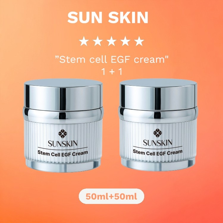 SUNSKIN] Luster Stem Cell EGF Cream 50ml + 50ml | Shopee Việt Nam