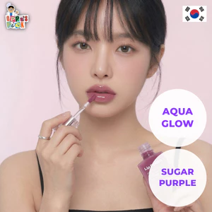 Son Bóng Nước Cấp Ẩm Lip Potion Aqua Glow 9ml - No.8 Sugar Purple