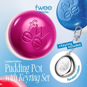 Son bùn Pudding Pot Môi&Má (Set Móc Khóa) — 5g + Móc Khóa / Pudding Pot Keyring Set