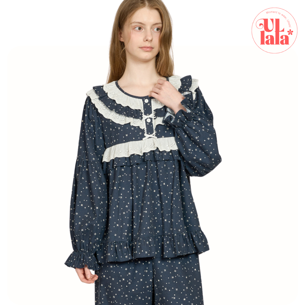 [MALL CHÍNH HÃNG] (25275WTLLN) ULLALA PAJAMAS Polling Set ngủ mặc nhà ...