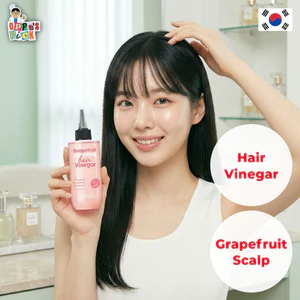 Giấm Xả Tóc The Pure Red Grapefruit Scalp Kiềm Dầu Khử Mùi Da Đầu (195ml)