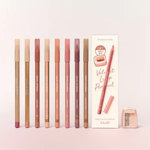 CLIO [CIO] Bút chì môi nhung 1,45g + Máy mài 1ea | Lip Liner, Over Lip (Màu MỚI)