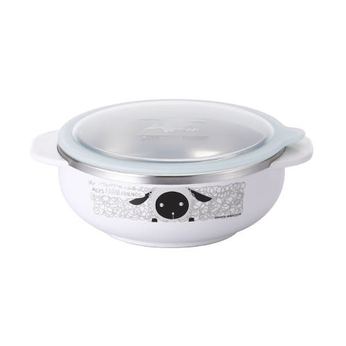 [STENLOCK] Bộ sưu tập bát và cốc bằng thép không gỉ Alps Farm Friends Hàn Quốc 304