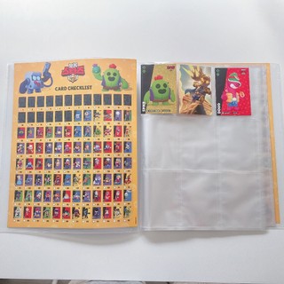 [Xác thực] Bộ gói khởi động trò chơi thẻ giao dịch chính thức Panini Brawl Stars [Chất kết dính + Danh sách kiểm tra + 6 gói tăng cường + Thẻ phiên bản giới hạn]