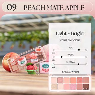 CLIO Bảng phấn mắt CLIO Pro Air 12 màu Matte & Shimmer Soft Daily Eye Shadow Palette