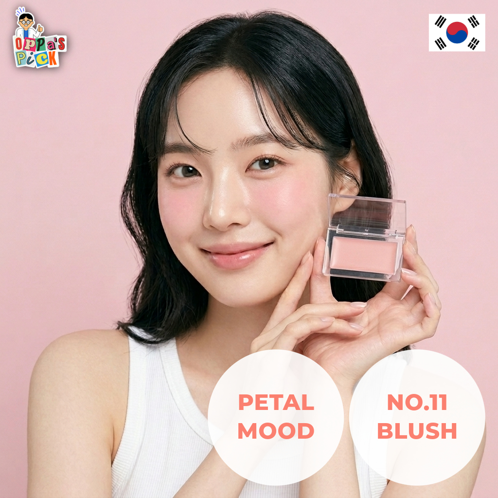 [Bbia] Phấn Má Hồng Dạng Kem Ready To Wear Downy Cheek 3.5g (Màu 11 Downy Petal) dịu nhẹ
